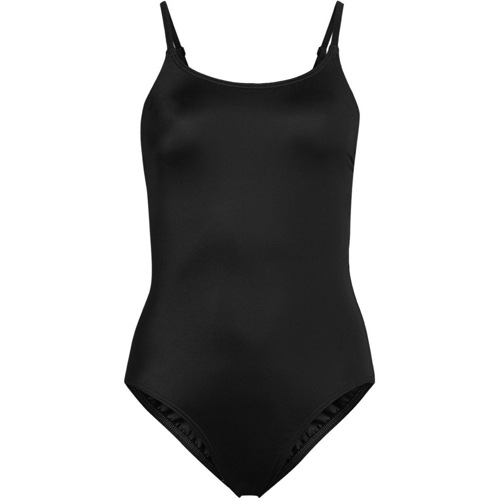 Lands end tugless thin strap one piece swimsuit size 10 - Picture 4 of 5